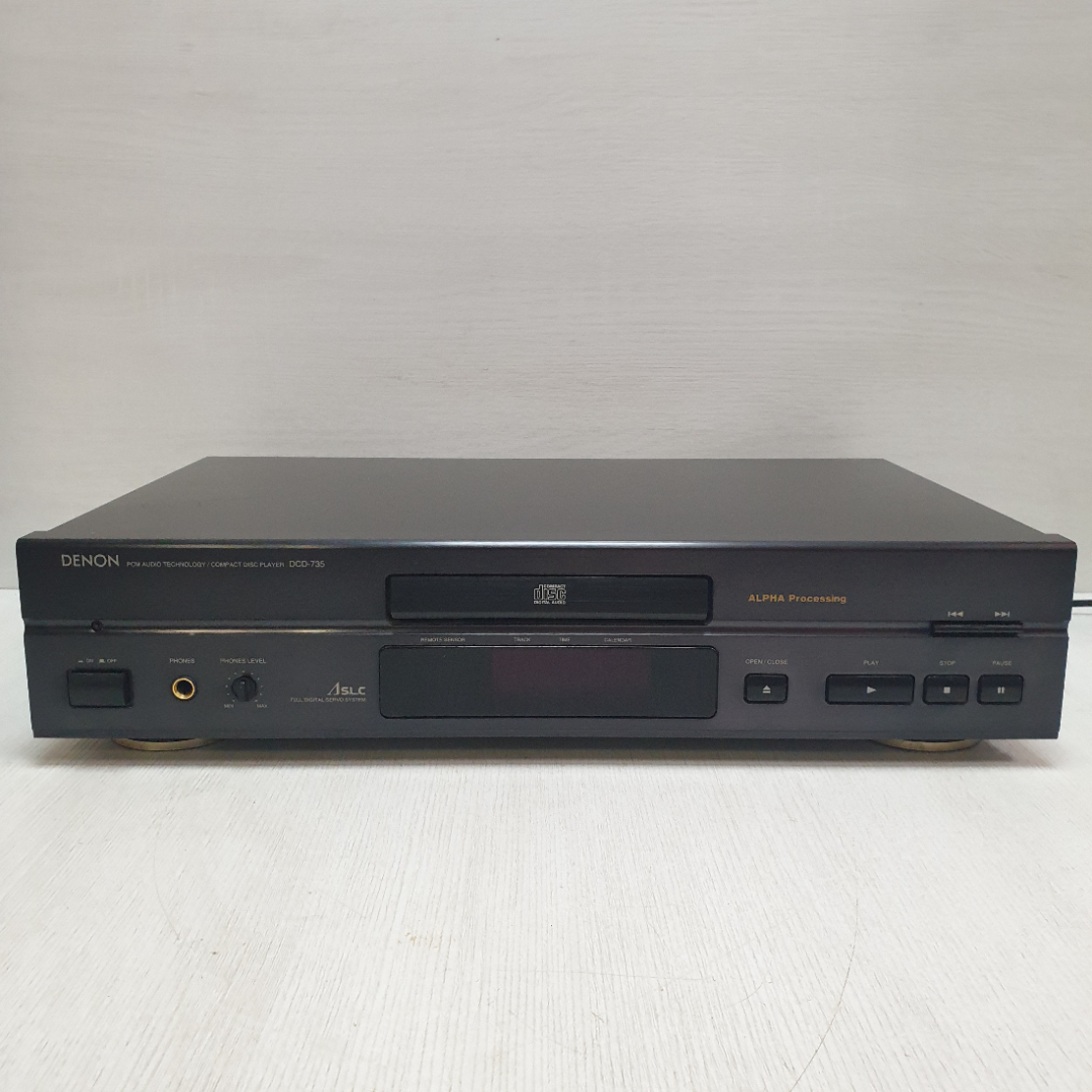 CD проигрыватель Denon DCD-735 made in Europe, работает В комплекте нет пульта. Картинка 1
